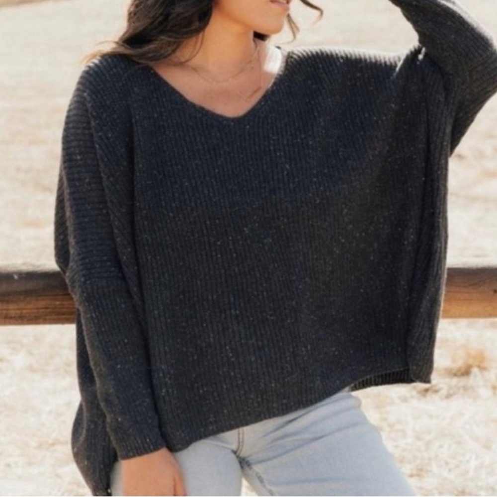 CJLA Rhea Oversized Knit Sweater